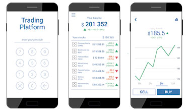 Trading platform example