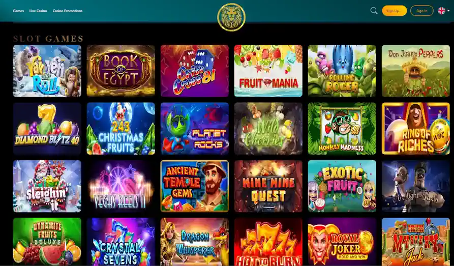 Landscape screenshot image #1 for Lucky Bay Casino