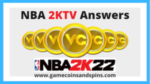 NBA 2k22 2KTV ANSWERS