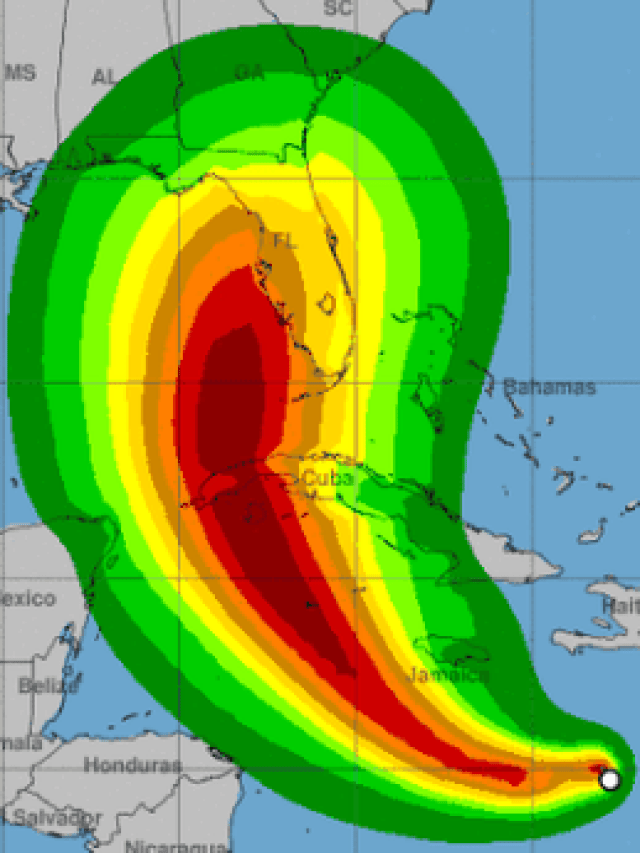 Hurricane Ian formed Friday night, near Orlando